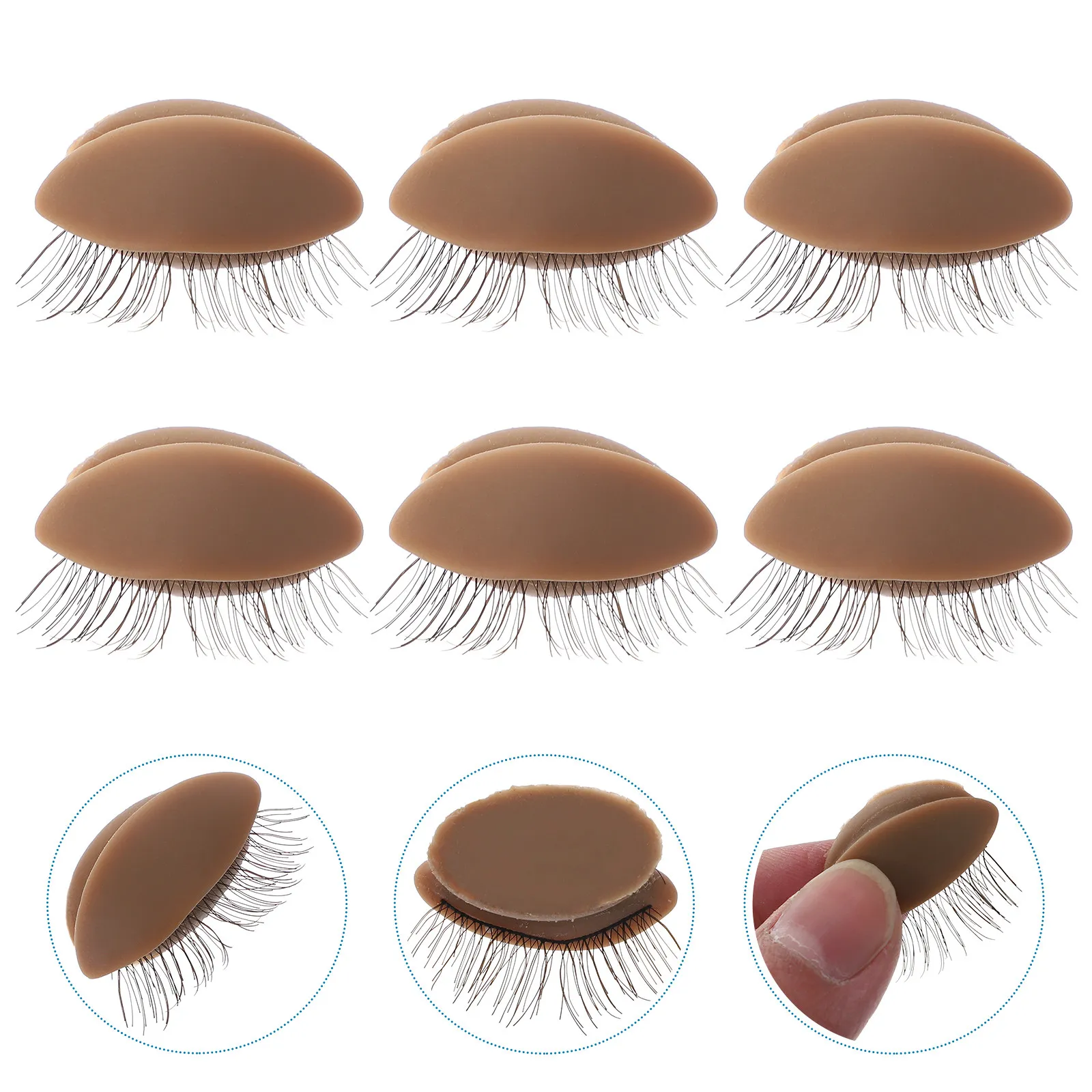 3Pairs High-Quality Silicone Eyelash Practice Eyelids for Lash Extension Training Reusable Makeup Practice Tool Stain-Resistant
3Pairs High-Quality Silicone Eyelash Practice Eyelids for Lash Extension Training Reusable Makeup Practice Tool Stain-Resistant