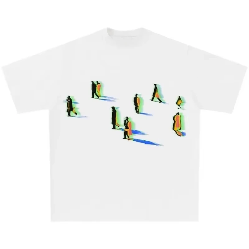2025 Harajuku Gothic T-Shirt Men Women Streetwear Funny Abstract Human Shadow Cotton Tees Short Sleeve Tops Summer Graphic Y2k
2025 Harajuku Gothic T-Shirt Men Women Streetwear Funny Abstract Human Shadow Cotton Tees Short Sleeve Tops Summer Graphic Y2k