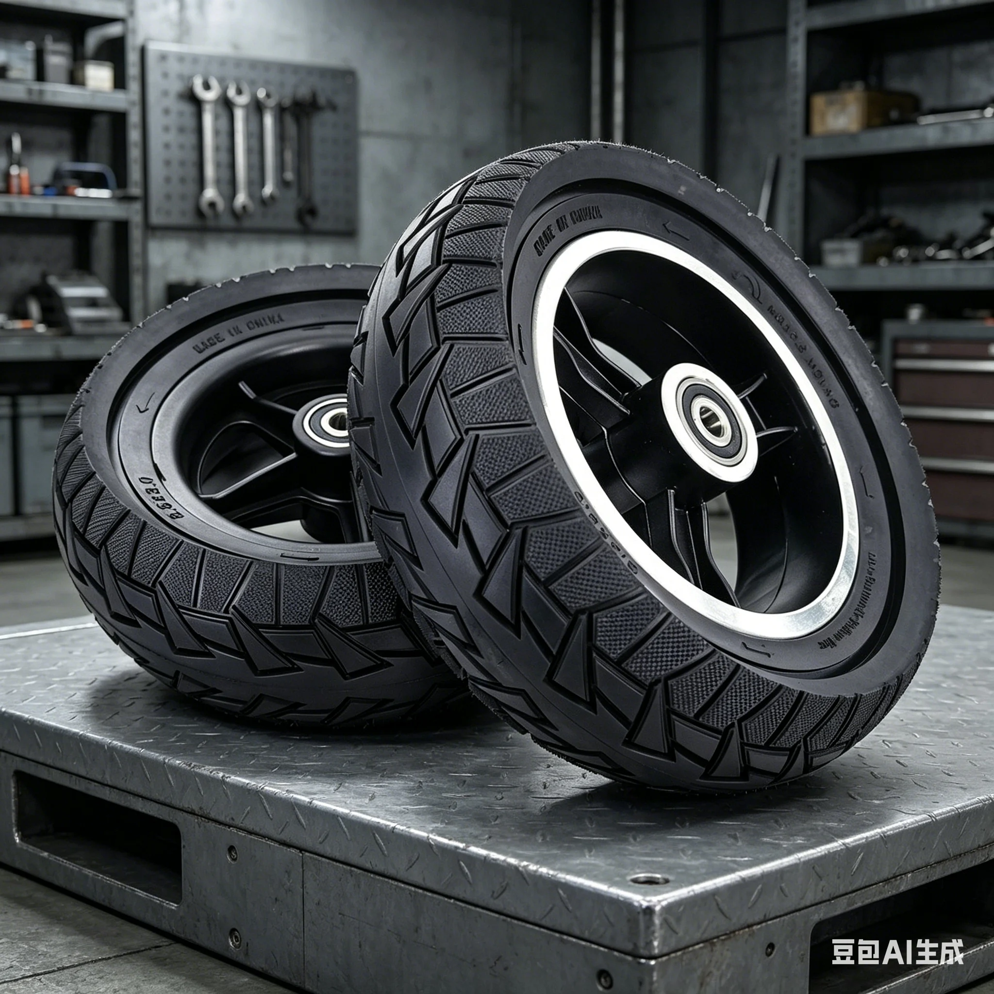8.5 Inch Solid Tire 8.5x3.0 Hollow Design Non-Pneumatic Whole Wheel Assembly Heavy-Duty Handcart/scooter Tyre Accessories
8.5 Inch Solid Tire 8.5x3.0 Hollow Design Non-Pneumatic Whole Wheel Assembly Heavy-Duty Handcart/scooter Tyre Accessories