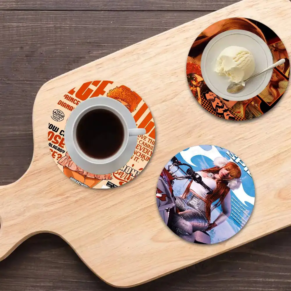 I-Ice S-Spice Rapper Natural Coaster Creative Cute Cartoon Absorbent Cushion Coffee Mug Bowl Cushion Insulation Cushion
I-Ice S-Spice Rapper Natural Coaster Creative Cute Cartoon Absorbent Cushion Coffee Mug Bowl Cushion Insulation Cushion