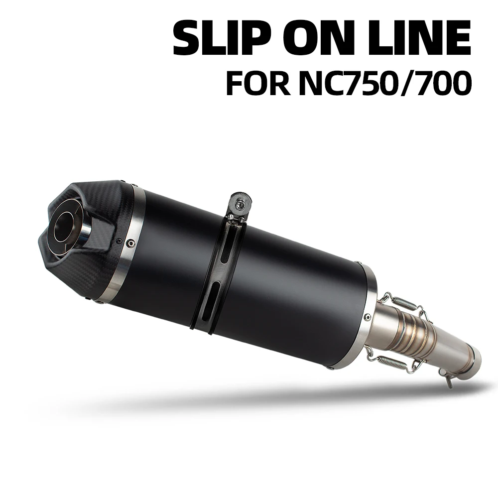 For Honda NC700 NC750 NC700X NC750X 2012-2020 Motorcycle Exhaust Kit Tail Pipe Connect High Quality Muffler With DB Killer
For Honda NC700 NC750 NC700X NC750X 2012-2020 Motorcycle Exhaust Kit Tail Pipe Connect High Quality Muffler With DB Killer