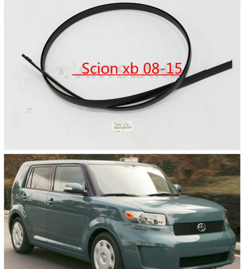 Fit for Toyota Scion XB 2008-2015 75555-12161 Car Roof Side Rail Seal Weather Strip x2Pcs
Fit for Toyota Scion XB 2008-2015 75555-12161 Car Roof Side Rail Seal Weather Strip x2Pcs