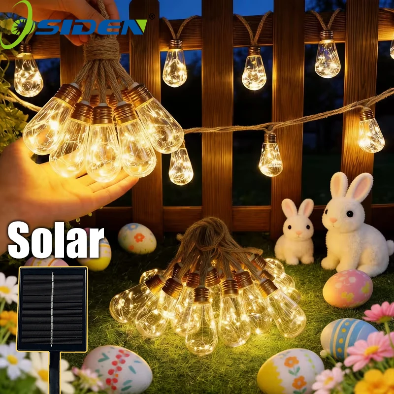 LED Solar Globe Garden Rope Fairy Lights 8 Lighting Modes Outdoor Solar Patio Lights for Fence Stairs Balcony Camping Decor
LED Solar Globe Garden Rope Fairy Lights 8 Lighting Modes Outdoor Solar Patio Lights for Fence Stairs Balcony Camping Decor