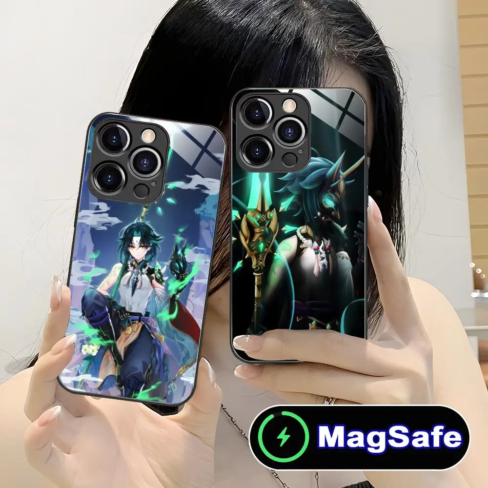 Game GI Xiao Glass MagSafe Mobile Phone Case for iPhone 17 16 15 14 13 12 11 Air Pro Max Plus Mini Colorful Cover
Game GI Xiao Glass MagSafe Mobile Phone Case for iPhone 17 16 15 14 13 12 11 Air Pro Max Plus Mini Colorful Cover