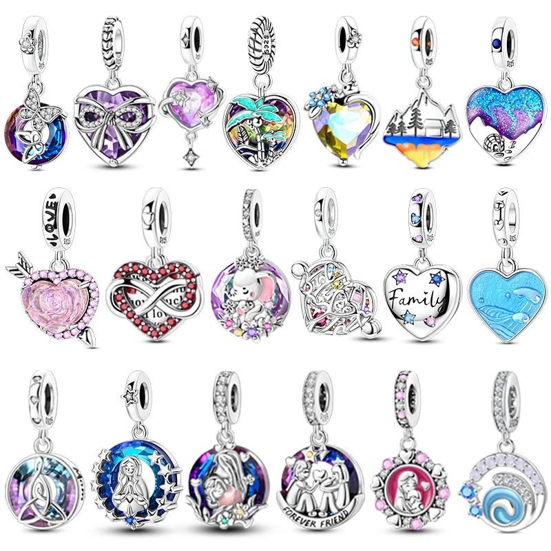 Pink Rose Charms Bead Original 925 Sterling Silver Inlaid Rotundity Zirconium Family Pendants Fit Bracelet Jewelry Gift Marking
Pink Rose Charms Bead Original 925 Sterling Silver Inlaid Rotundity Zirconium Family Pendants Fit Bracelet Jewelry Gift Marking