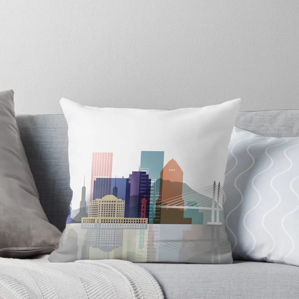 Portland skyline,Portland cityscape, Portland Oregon Painting Throw Pillow Pillowcases For Pillows pillow
Portland skyline,Portland cityscape, Portland Oregon Painting Throw Pillow Pillowcases For Pillows pillow
