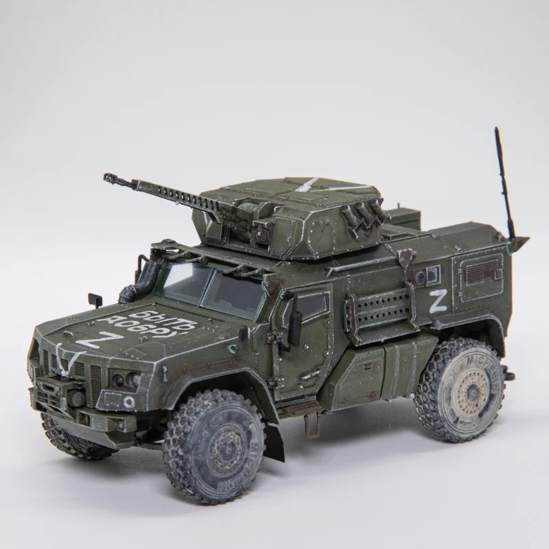 AM 1:72 Scale Resin Typhoon VDV Armored Vehicle K-4386 Military Vehicle Model Adult Toy Car Classic Gift Souvenir Static Display
AM 1:72 Scale Resin Typhoon VDV Armored Vehicle K-4386 Military Vehicle Model Adult Toy Car Classic Gift Souvenir Static Display