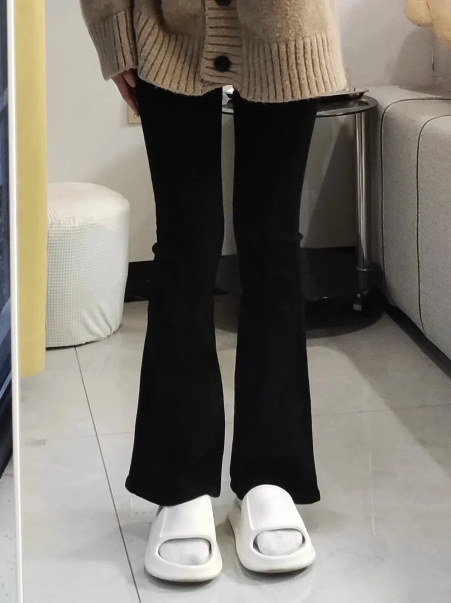 Black Elastic Micro Flared Jeans Women's Spring Autumn 2023 plus Size Slimming Wide Leg Straight Long Pants High Waist
Black Elastic Micro Flared Jeans Women's Spring Autumn 2023 plus Size Slimming Wide Leg Straight Long Pants High Waist