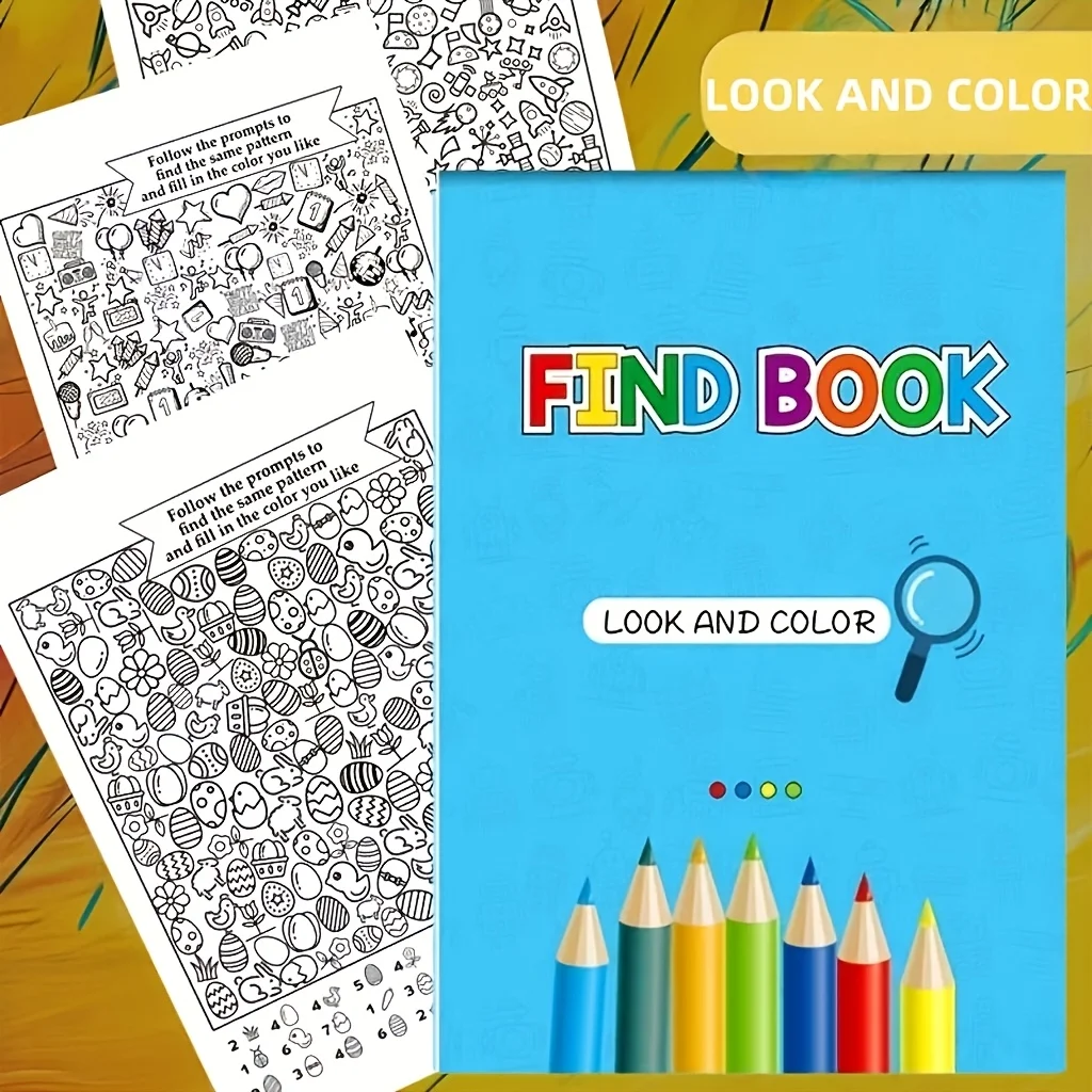 Interactive Hidden Item Activity Book Focus Training Fun Finding Coloring Puzzles Sharp Attention Observation Techniques
Interactive Hidden Item Activity Book Focus Training Fun Finding Coloring Puzzles Sharp Attention Observation Techniques