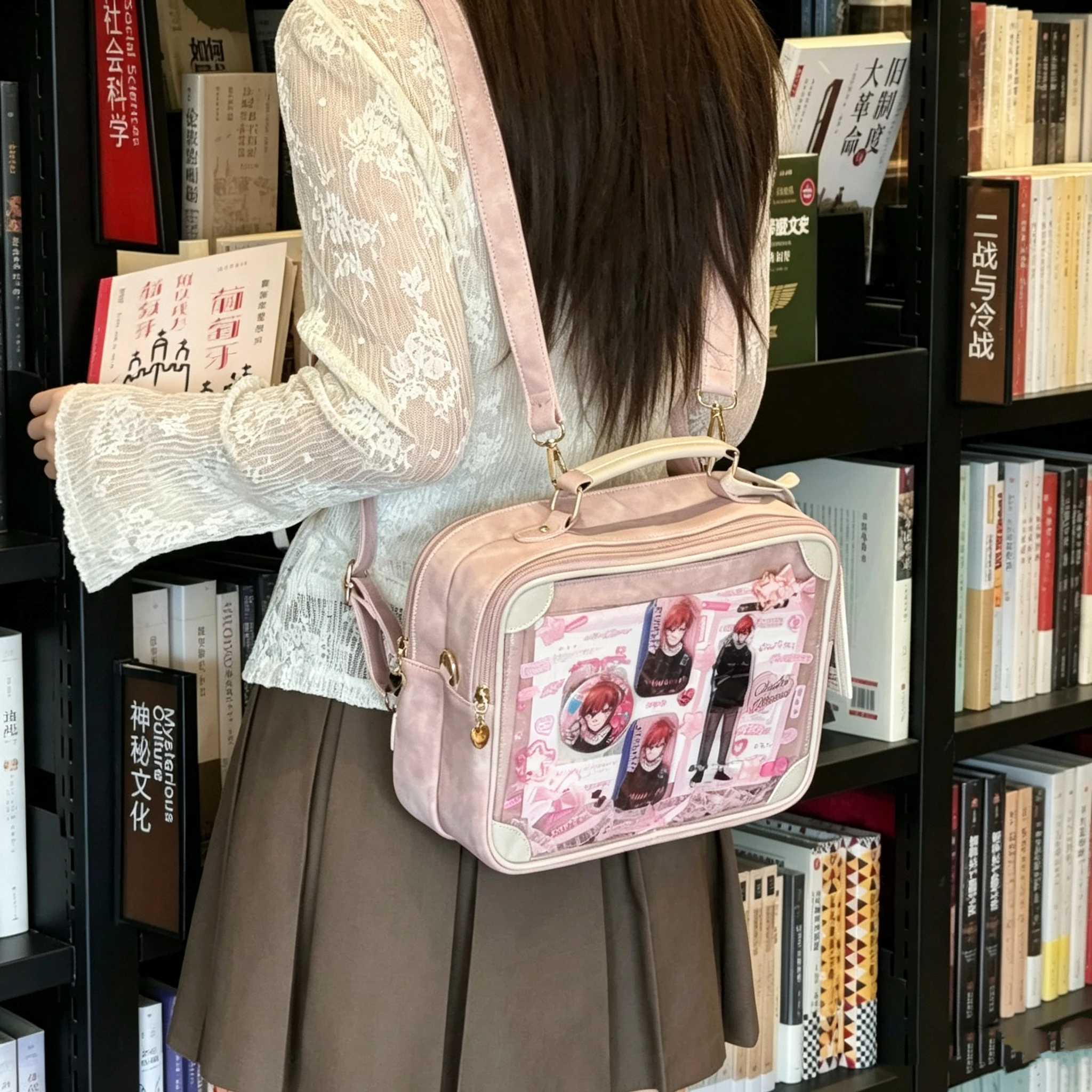 Original Cute Trip Oblique Span Shoulder Portable Travel Pain Retro Small Square Bag Pain Bag Backpack
Original Cute Trip Oblique Span Shoulder Portable Travel Pain Retro Small Square Bag Pain Bag Backpack