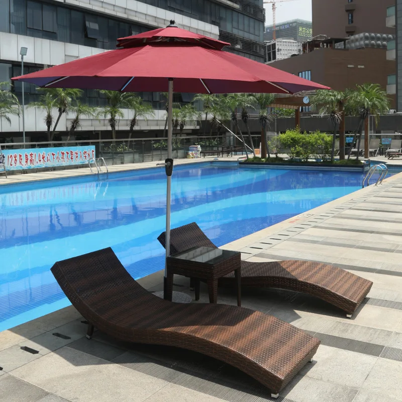 Outdoor leisure bed swimming pool beach loungers hotel park balcony courtyard PE imitation rattan bed wholesale
Outdoor leisure bed swimming pool beach loungers hotel park balcony courtyard PE imitation rattan bed wholesale