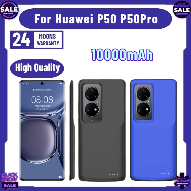 10000mAh Power Case for Huawei P50 Pro Battery Charger Cases Shockproof Power Bank Large Capacity Portable Battery
10000mAh Power Case for Huawei P50 Pro Battery Charger Cases Shockproof Power Bank Large Capacity Portable Battery