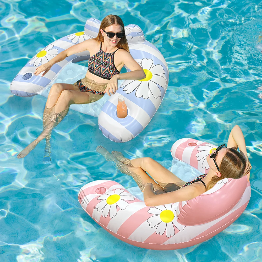 Fun U-Shaped Daisy Inflatable Seat Float - Creative Patterns for Beach Vacation, Pool Parties & Water Recreation
Fun U-Shaped Daisy Inflatable Seat Float - Creative Patterns for Beach Vacation, Pool Parties & Water Recreation