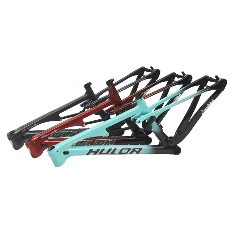 Carbon fiber soft tail mountain bike frame 27.5/29 inch XC off-road grade downhill bicycle frame
Carbon fiber soft tail mountain bike frame 27.5/29 inch XC off-road grade downhill bicycle frame