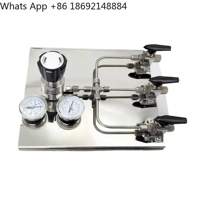 Stainless Steel End Point Control Panel Cylinder Gas Bus Laboratory Secondary Pressure Reducing Valve for Large Flow
Stainless Steel End Point Control Panel Cylinder Gas Bus Laboratory Secondary Pressure Reducing Valve for Large Flow