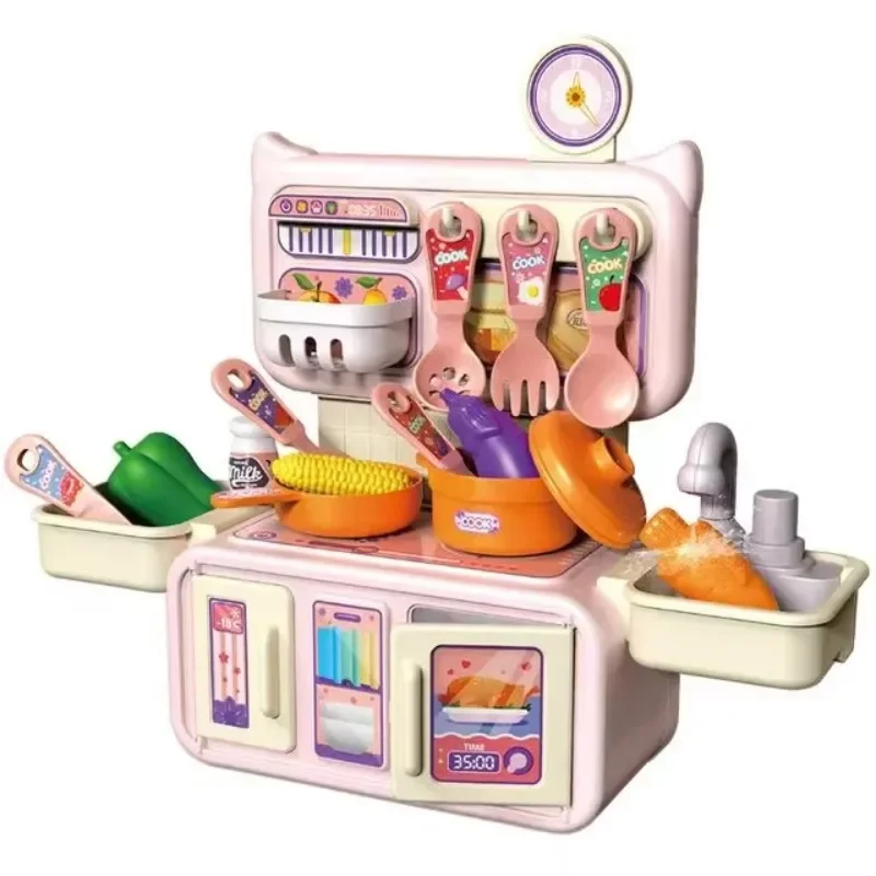 Real Cooking Set Game for Kids Pretend Play Sink Toy with Educational Features Plastic Metal
Real Cooking Set Game for Kids Pretend Play Sink Toy with Educational Features Plastic Metal