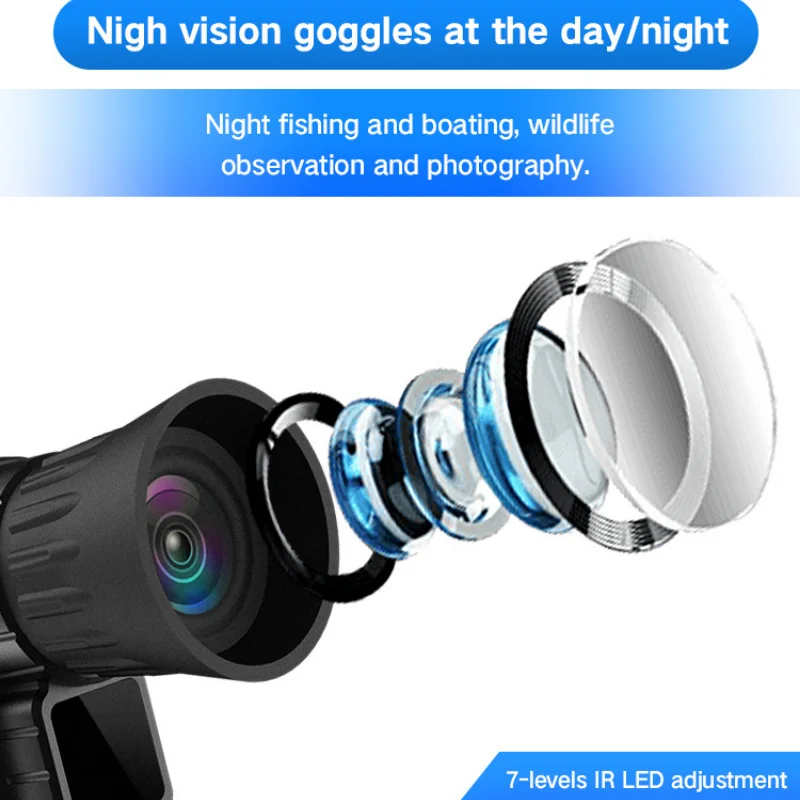 4K Digital Night-vision Camera Infrared Hunting Night Vision Device Monocular Powerful Telescope long range night vision device
4K Digital Night-vision Camera Infrared Hunting Night Vision Device Monocular Powerful Telescope long range night vision device