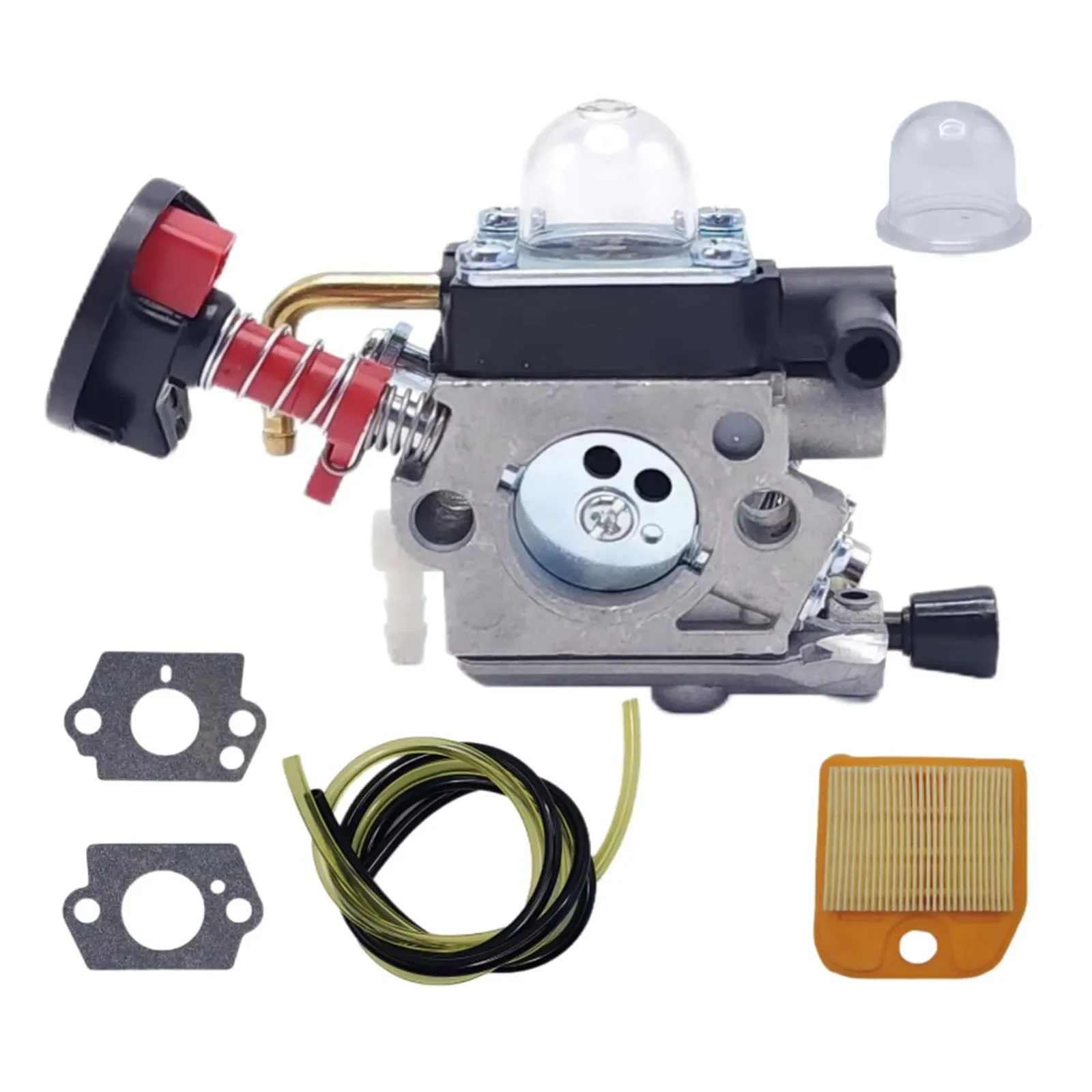 1set 42371200621 Carburetor Air Filter Fuel Cap Fuel Pipes Gaskets Kit For HS82 HS82T Hedge Trimmer Garden Tools Accessories
1set 42371200621 Carburetor Air Filter Fuel Cap Fuel Pipes Gaskets Kit For HS82 HS82T Hedge Trimmer Garden Tools Accessories