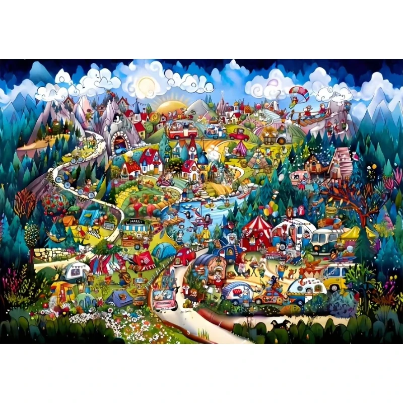 Art Design 500/1000/1200/2000PCS Jigsaw Puzzles Challenging Family Activity Game for Gameroom Bedroom Livingroom Party Gift
Art Design 500/1000/1200/2000PCS Jigsaw Puzzles Challenging Family Activity Game for Gameroom Bedroom Livingroom Party Gift