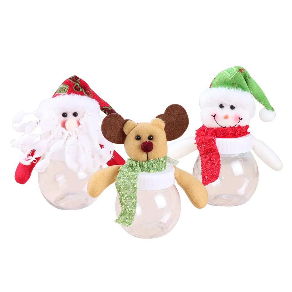 3pcs Christmas Candy Box Cartoon Storage Jars Plastic Cloth Material Party Decoration Festival Celebration Bedroom
3pcs Christmas Candy Box Cartoon Storage Jars Plastic Cloth Material Party Decoration Festival Celebration Bedroom