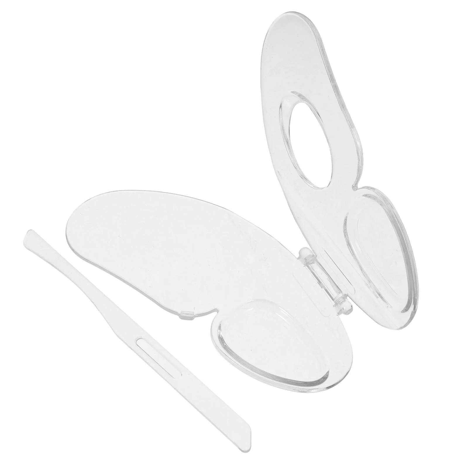 1 set 1 Set Transparent Foundation Mixing Palette Butterfly Shaped Acrylic Makeup Blending Plate For Liquid Foundation Nail Art 
1 set 1 Set Transparent Foundation Mixing Palette Butterfly Shaped Acrylic Makeup Blending Plate For Liquid Foundation Nail Art