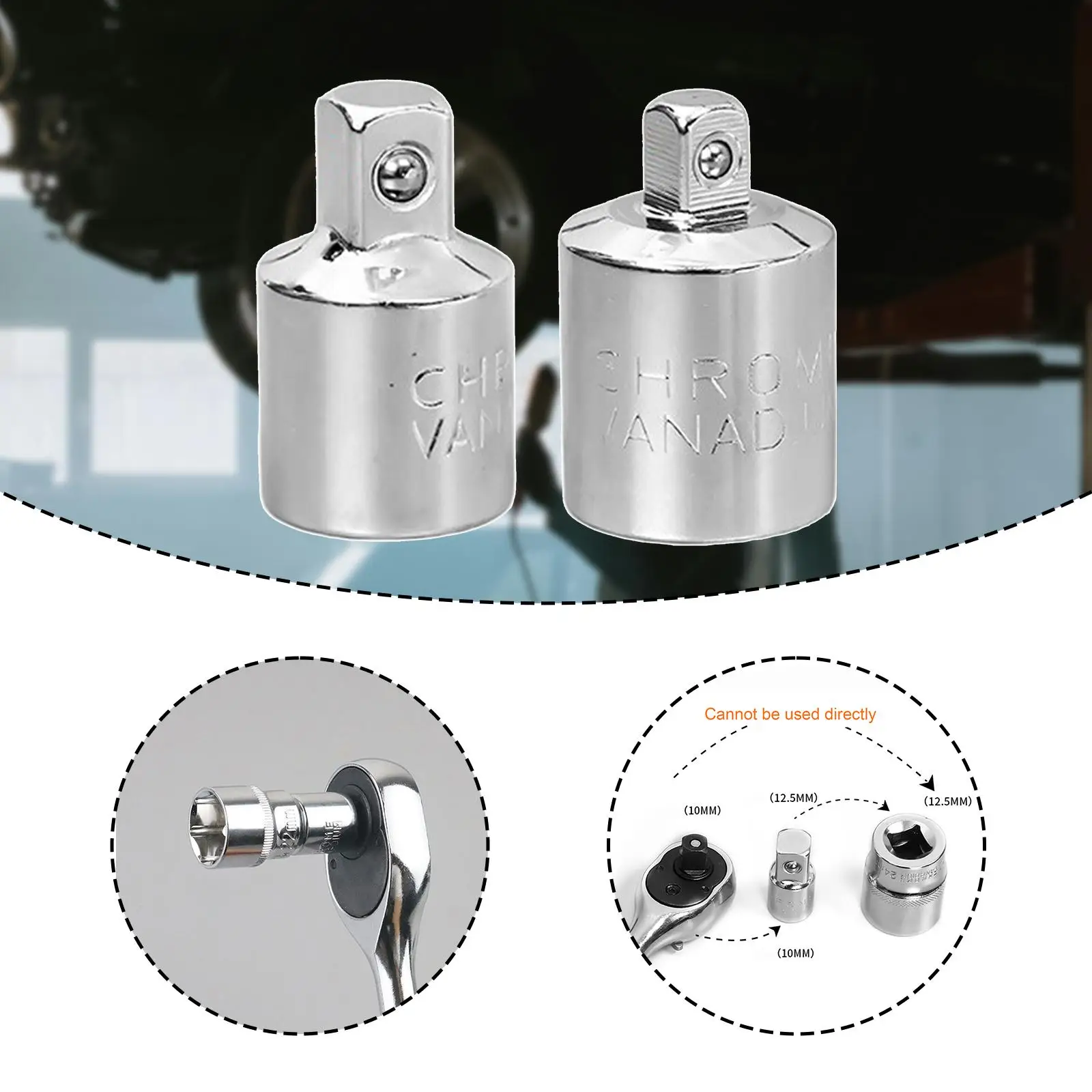 Impact Adapter 1/2 Impact Driver Conversion Tool Wear Resistant Portable Maintenance Replace Part for Wrenches
Impact Adapter 1/2 Impact Driver Conversion Tool Wear Resistant Portable Maintenance Replace Part for Wrenches