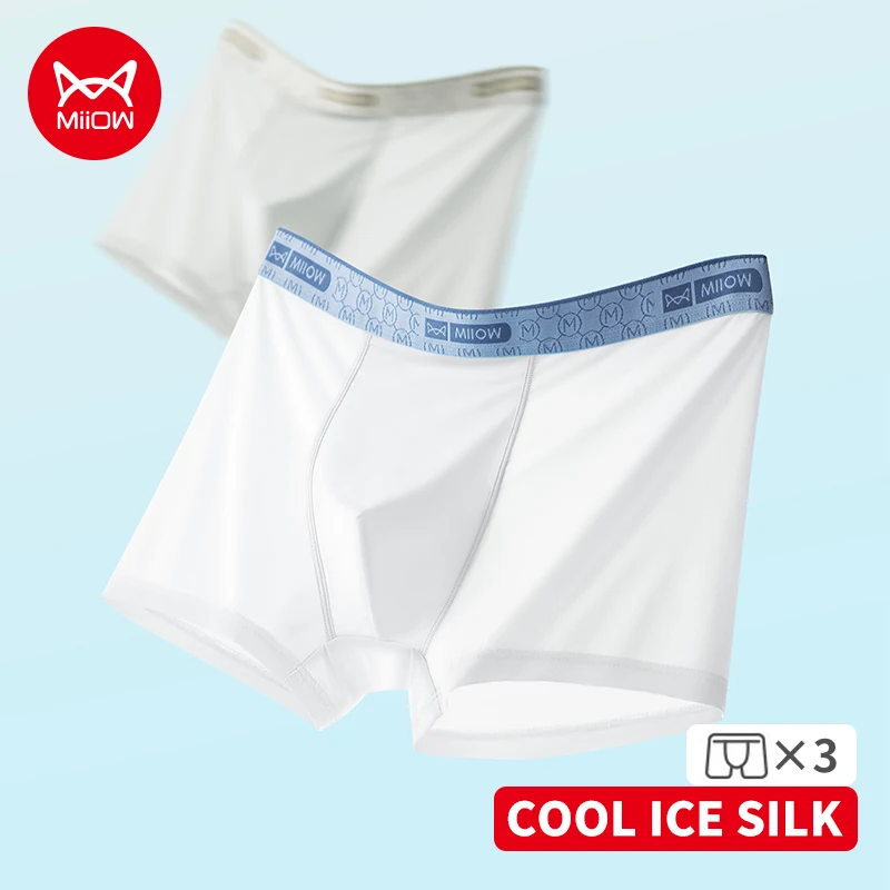 MiiOW, 3 шт., мужское нижнее белье из ледяного шелка, 10А, антибактериальные дышащие мужские трусы с промежностью, шелковистые бесшовные мужские трусы-боксеры
MiiOW, 3 шт., мужское нижнее белье из ледяного шелка, 10А, антибактериальные дышащие мужские трусы с промежностью, шелковистые бесшовные мужские трусы-боксеры
