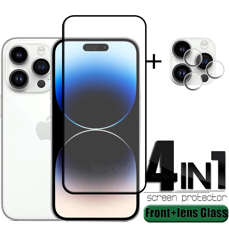 4-in-1 For iPhone 14 Pro Glass For iPhone 14 Pro Full Film Screen Protector For iphone 7 8 Plus SE 2020 12 13 14 Pro Max Glass
4-in-1 For iPhone 14 Pro Glass For iPhone 14 Pro Full Film Screen Protector For iphone 7 8 Plus SE 2020 12 13 14 Pro Max Glass