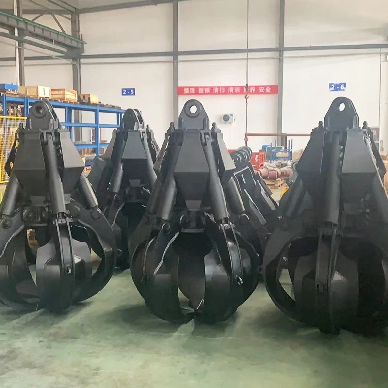 Hydraulics Orange Peel Grab Material Handling Scrap Metal Wood Rope Iron Garbage Rotary Cylinder Dumper Hot Sale
Hydraulics Orange Peel Grab Material Handling Scrap Metal Wood Rope Iron Garbage Rotary Cylinder Dumper Hot Sale