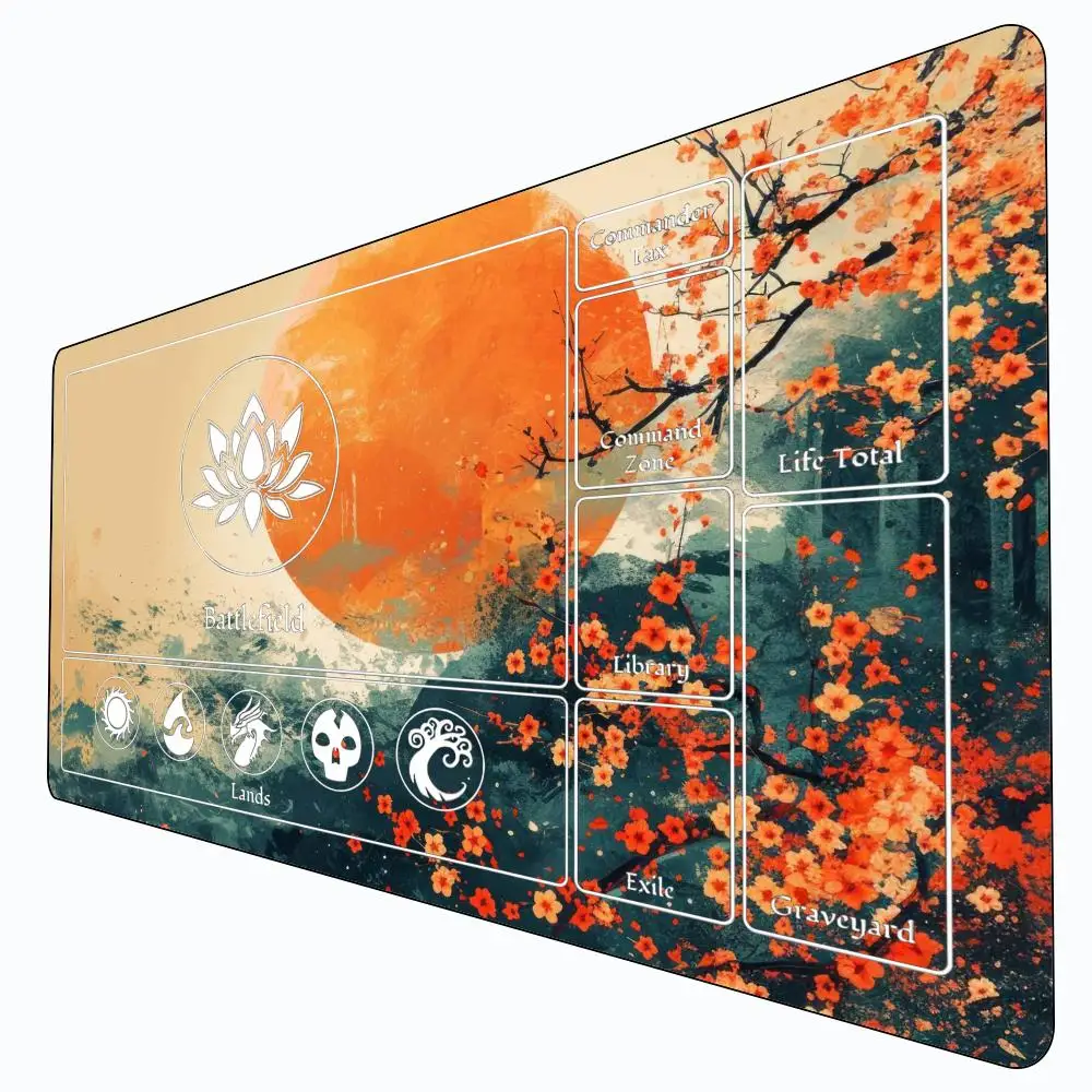 Orange Japanese Painting Mouse Pad Card Game Mat Large Computer Office Mousepad Anti-slip for MTG DTCG CCG RPG Trading Card Mats
Orange Japanese Painting Mouse Pad Card Game Mat Large Computer Office Mousepad Anti-slip for MTG DTCG CCG RPG Trading Card Mats