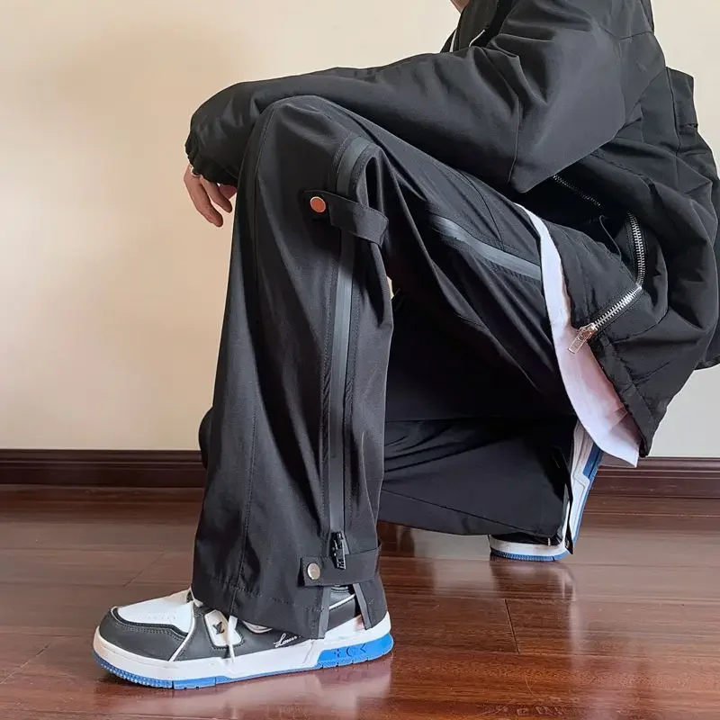 Black Cargo Pants Women Waterproof Windproof Fashion Casual Trousers American Vibe Functional High Street Pants Goth Y2k Clothes
Black Cargo Pants Women Waterproof Windproof Fashion Casual Trousers American Vibe Functional High Street Pants Goth Y2k Clothes