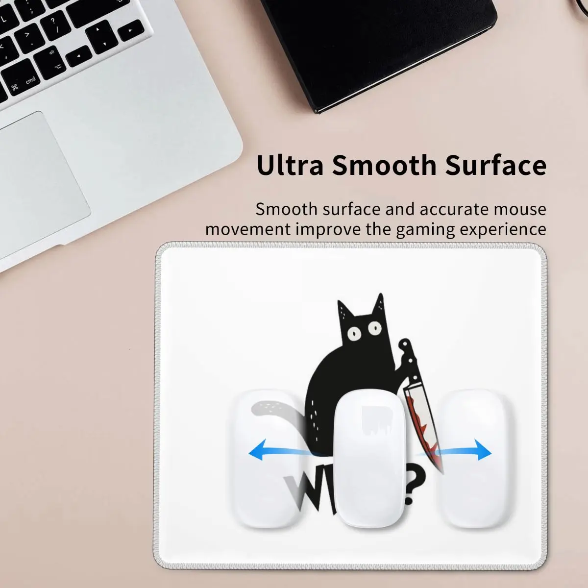 Cat What Murderous Black Cat With Knife Mouse Pad Computer Keyboard Mouse Mat Gaming Laptop Desk Mat Office Table Mats
Cat What Murderous Black Cat With Knife Mouse Pad Computer Keyboard Mouse Mat Gaming Laptop Desk Mat Office Table Mats