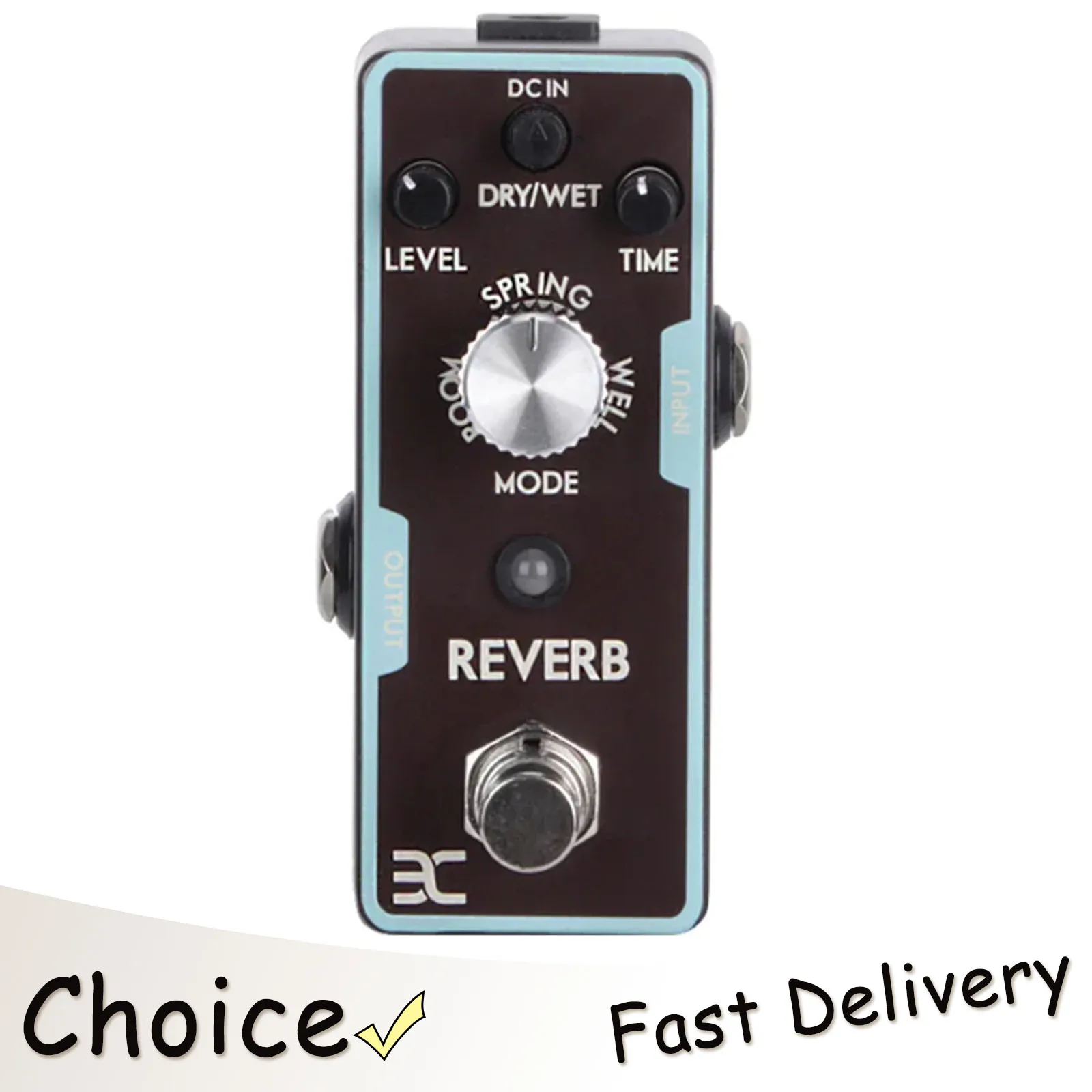 Эффект-педаль ENO Reverb Block для электрогитары, миниатюрный металлический корпус, три режима реверберации: пружинный, холл и глубокий, регулировка WET/DRY
Эффект-педаль ENO Reverb Block для электрогитары, миниатюрный металлический корпус, три режима реверберации: пружинный, холл и глубокий, регулировка WET/DRY