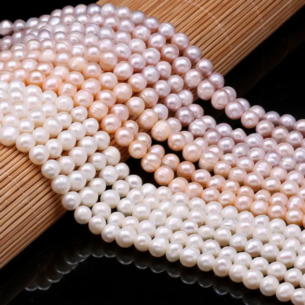 100% Natural Freshwater Pearl High Quality AA Round Beaded for Jewelry Making Irregular Beads DIY Bracelet Necklace Accessories
100% Natural Freshwater Pearl High Quality AA Round Beaded for Jewelry Making Irregular Beads DIY Bracelet Necklace Accessories