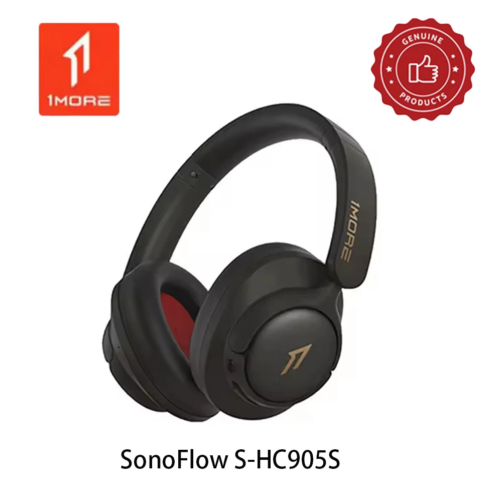 1MORE SonoFlow S HC905S Active Noise Canceling Wireless Headphones 42dB ANC Bluetooth Headsets Hi-Res Audio 90H Playtime
1MORE SonoFlow S HC905S Active Noise Canceling Wireless Headphones 42dB ANC Bluetooth Headsets Hi-Res Audio 90H Playtime