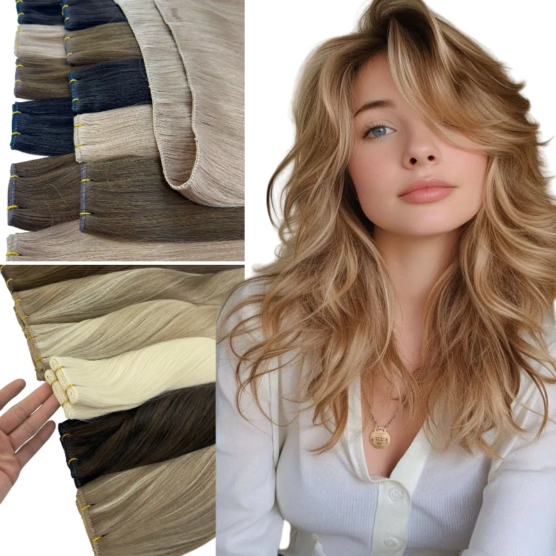 Human Virgin Hair Super Genius Weft 22inch 100g #TTA #TSK Pre Made Hair Weft High Density & Invisible Comfort Wear Wholesale
Human Virgin Hair Super Genius Weft 22inch 100g #TTA #TSK Pre Made Hair Weft High Density & Invisible Comfort Wear Wholesale