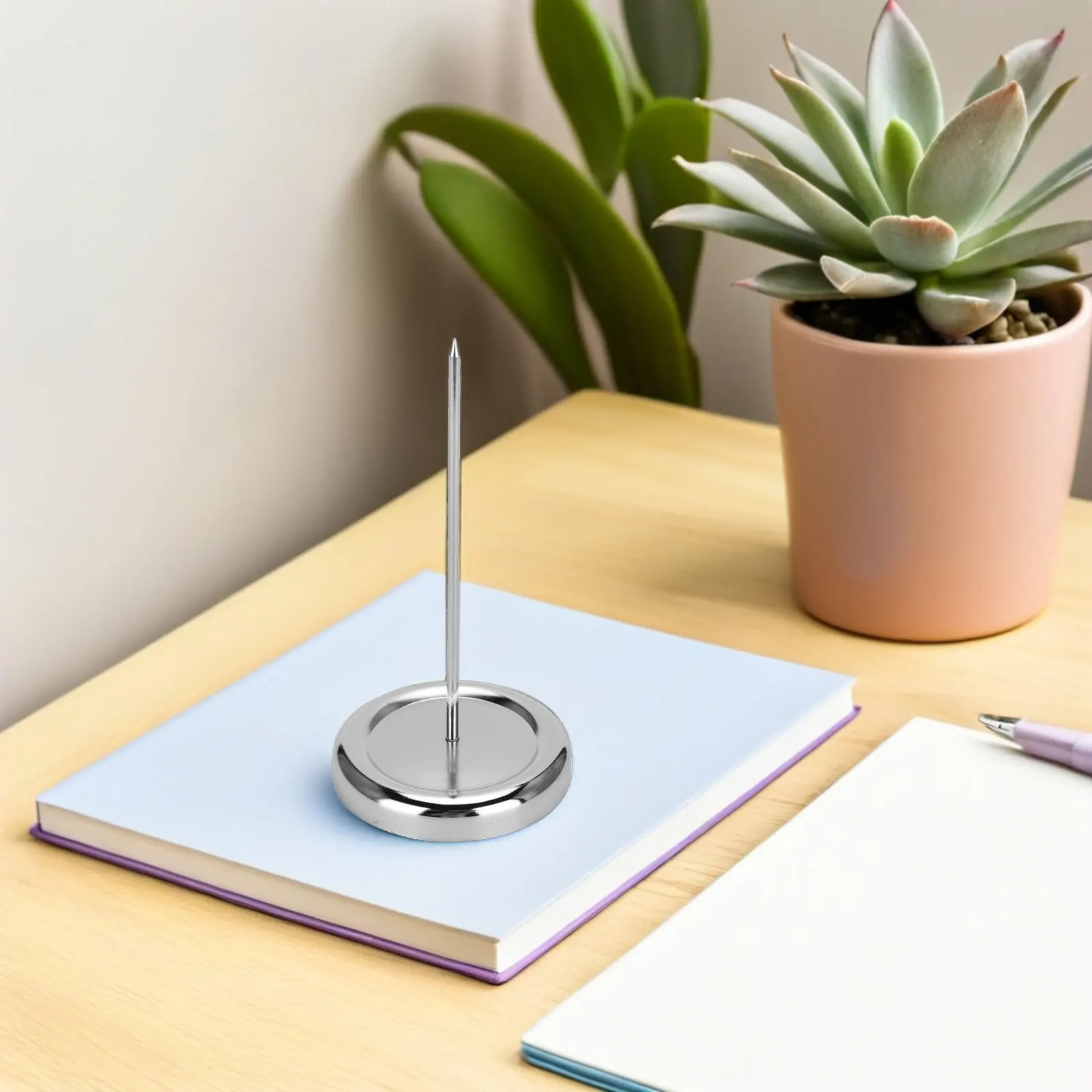 2Pcs Restaurant Receipt Holder Spike Stick Stainless Steel Ticket Stabber for Food Order Tickets Invoices Menu Cards Desk
2Pcs Restaurant Receipt Holder Spike Stick Stainless Steel Ticket Stabber for Food Order Tickets Invoices Menu Cards Desk