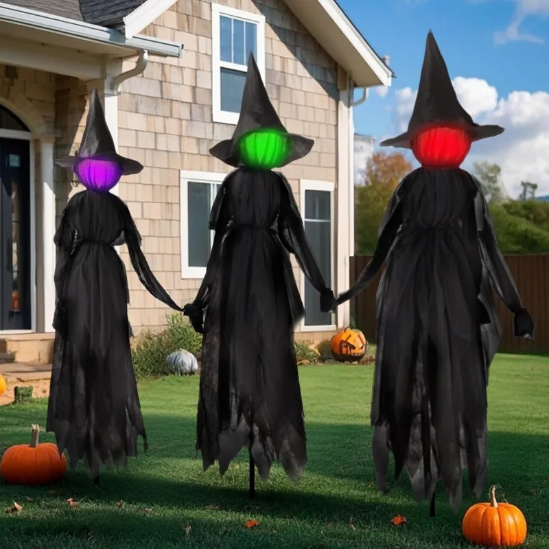 1.5M Halloween Glow Witch Voice-activated Screaming Witch Scary Decoration Halloween Horror Night Lights Decoration Maison
1.5M Halloween Glow Witch Voice-activated Screaming Witch Scary Decoration Halloween Horror Night Lights Decoration Maison