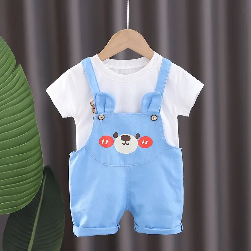 New Summer Baby Clothes Set Children Boys T-Shirt Shorts 2Pcs/Sets Kids Girls Clothing Infant Cartoon Costume Toddler Tracksuits
New Summer Baby Clothes Set Children Boys T-Shirt Shorts 2Pcs/Sets Kids Girls Clothing Infant Cartoon Costume Toddler Tracksuits