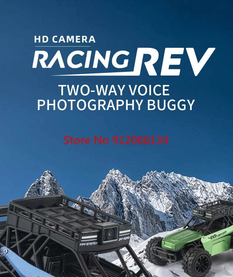 WIFI FPV Bidirectional Voice Intercom RC Car 4K HD Camera Antiskid Tyre Gravity Sensor Shock Absorption WIFI FPV Car Racing Cars
WIFI FPV Bidirectional Voice Intercom RC Car 4K HD Camera Antiskid Tyre Gravity Sensor Shock Absorption WIFI FPV Car Racing Cars