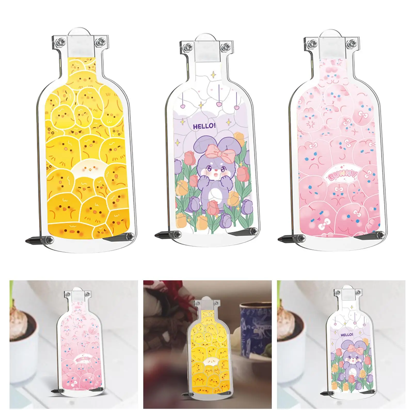 Animal Kingdom Acrylic Puzzle Set with Innovative Bottle Stand - Engaging
Animal Kingdom Acrylic Puzzle Set with Innovative Bottle Stand - Engaging