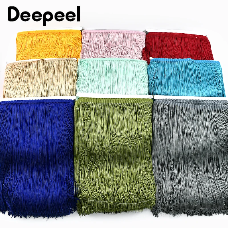 Бахрома-кисточки 2/5/10 м, 30 см, для шитья, декоративная отделка для платьев, штор, аксессуары для рукоделия и DIY
Бахрома-кисточки 2/5/10 м, 30 см, для шитья, декоративная отделка для платьев, штор, аксессуары для рукоделия и DIY