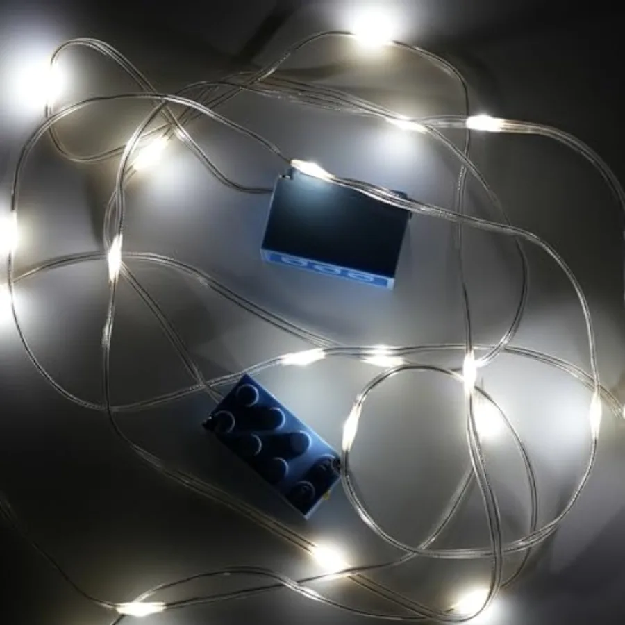 Lights Cable LED Lighting Kit Building Blocks Set, Light Up Bricks Accessories DIY Decoration Toys, Compatible with Major Brand
Lights Cable LED Lighting Kit Building Blocks Set, Light Up Bricks Accessories DIY Decoration Toys, Compatible with Major Brand