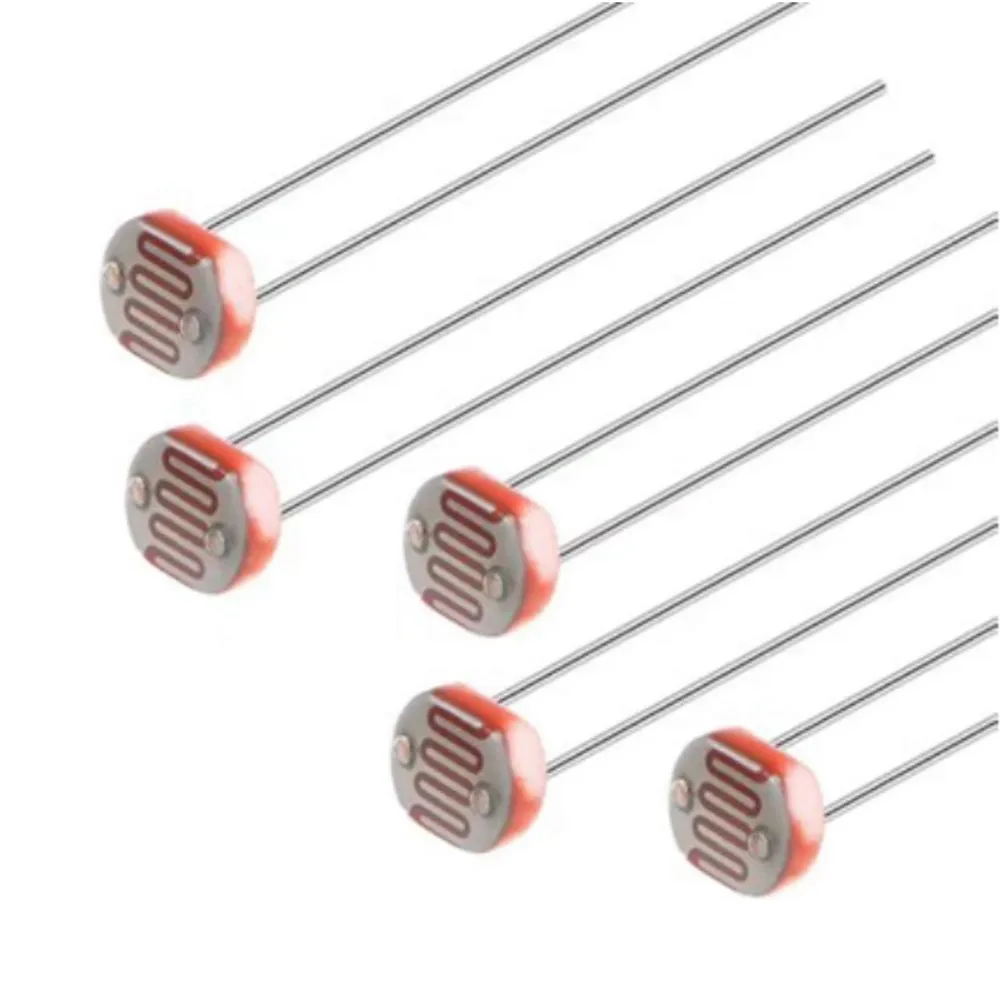 LDR Photo Light Sensitive Resistor Photoelectric Photoresistor GL55 5506 GL5528 5537 5516 5528 5539 For Arduino DIY
LDR Photo Light Sensitive Resistor Photoelectric Photoresistor GL55 5506 GL5528 5537 5516 5528 5539 For Arduino DIY