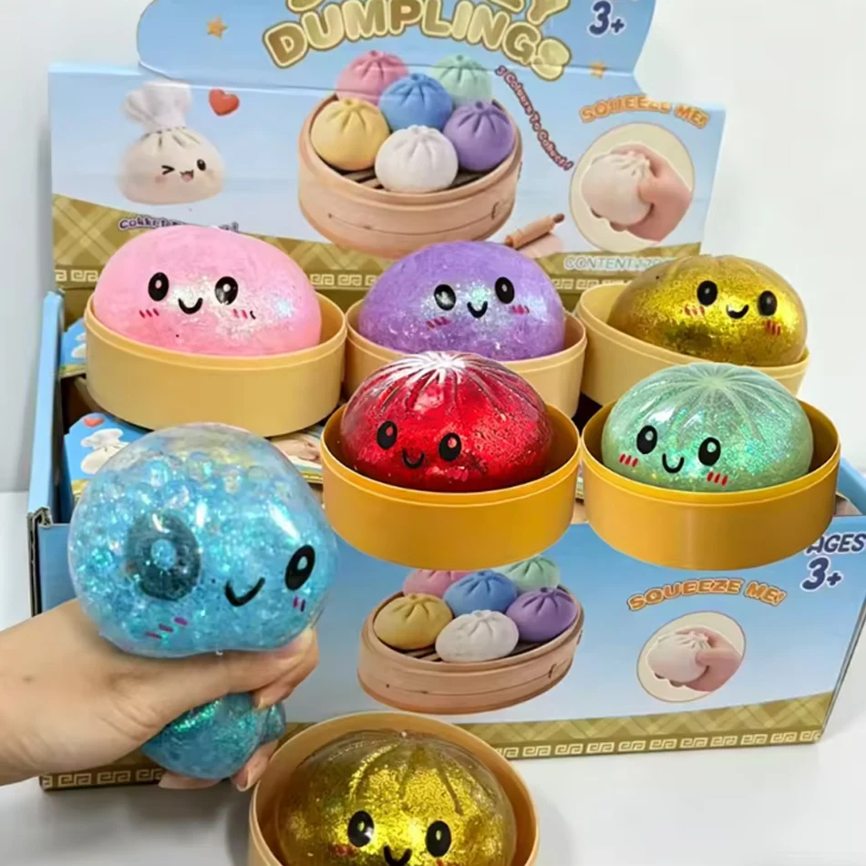 Hot Giant Dumpling Squishies Bun Toy, Slow Rising Glitter Dumpling Stress Ball, Stress Relief Fidget Toy for Home Office toys
Hot Giant Dumpling Squishies Bun Toy, Slow Rising Glitter Dumpling Stress Ball, Stress Relief Fidget Toy for Home Office toys