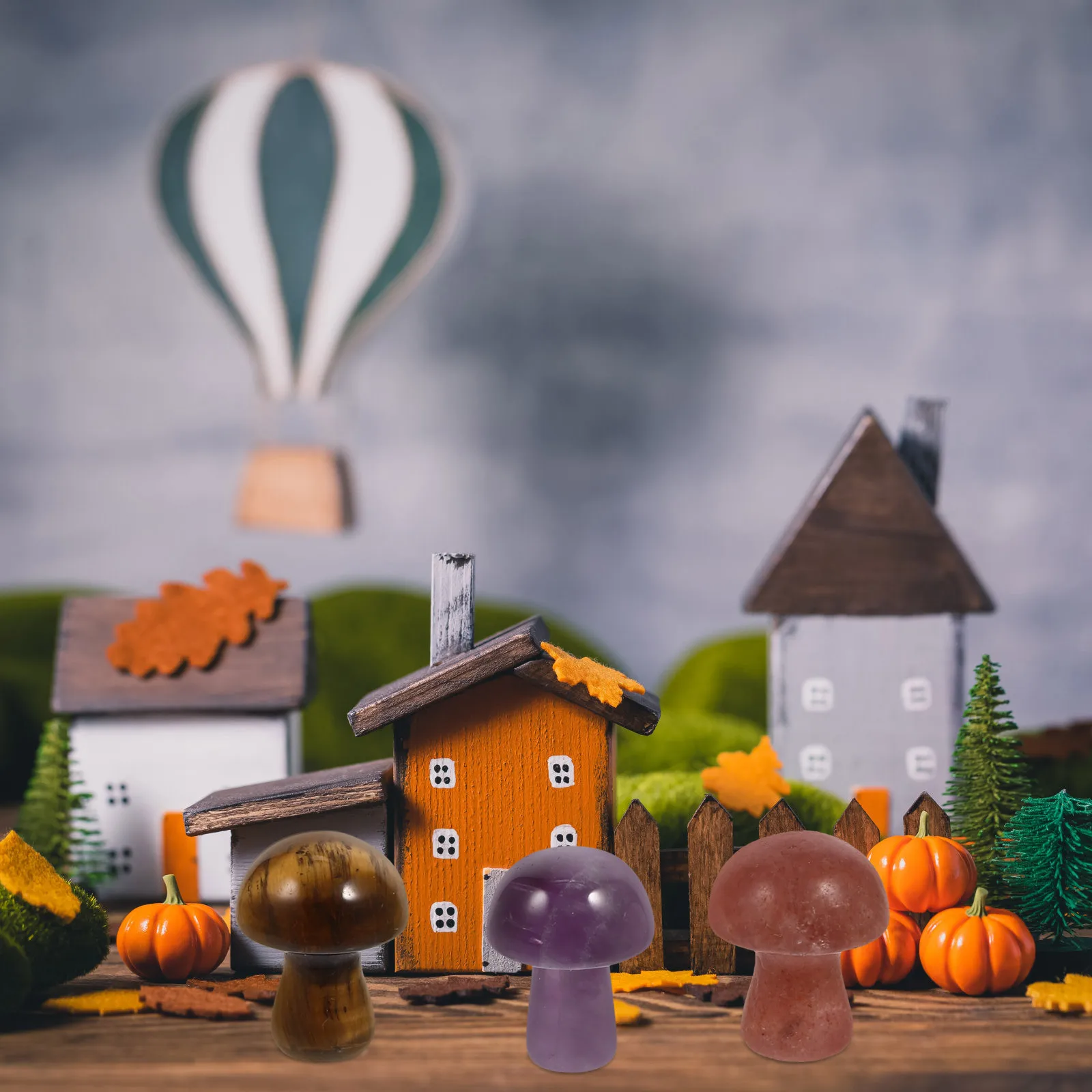 10Pcs Miniature Mushroom Charm Colorful Crystal Stone Decor Lifelike Design Compact Size Fish Tank Adorn Mushroom Crystal
10Pcs Miniature Mushroom Charm Colorful Crystal Stone Decor Lifelike Design Compact Size Fish Tank Adorn Mushroom Crystal