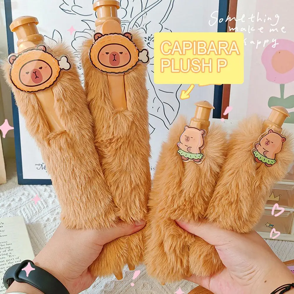 Креативная плюшевая большая шариковая ручка, пластиковая большая ручка для офиса, нейтральная школьная огромная ручка-капибара, ручка G0M8
Креативная плюшевая большая шариковая ручка, пластиковая большая ручка для офиса, нейтральная школьная огромная ручка-капибара, ручка G0M8