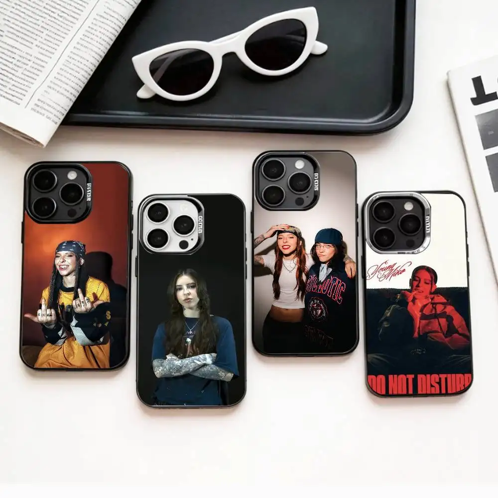 Singer Young Miko Do not disturb Phone Case For iPhone17,16,15,14,13,12,11 Plus,Pro Max Colored Silver Plated Inside Cover
Singer Young Miko Do not disturb Phone Case For iPhone17,16,15,14,13,12,11 Plus,Pro Max Colored Silver Plated Inside Cover