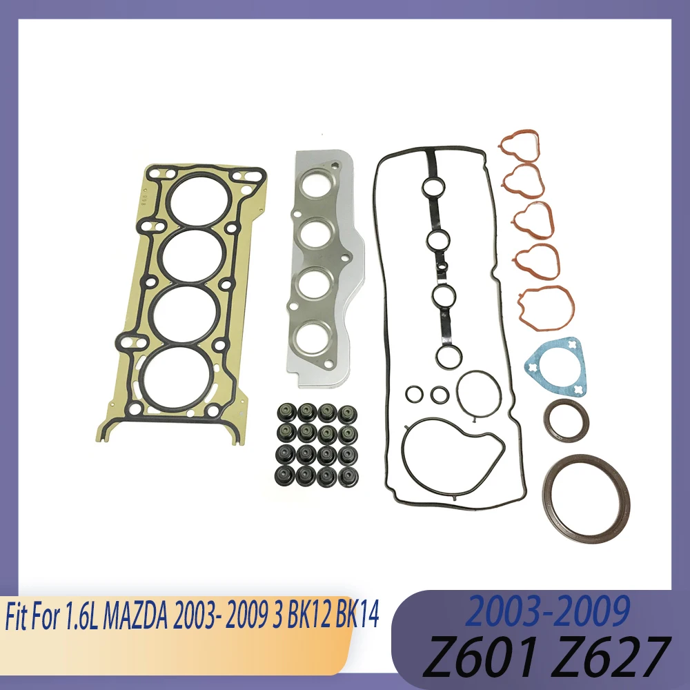 Engine Part Cylinder Head Gasket Set Fit 1.6 L GAS Z601 Z627 For MAZDA 2003- 2009 3 BK12 BK14
Engine Part Cylinder Head Gasket Set Fit 1.6 L GAS Z601 Z627 For MAZDA 2003- 2009 3 BK12 BK14