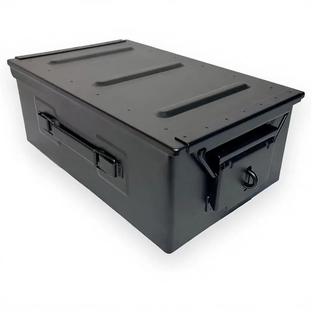 Металлический контейнер для патронов с замком, герметичный, водонепроницаемый, для калибра 30/50, для ружья, дробовика, пистолета, органайзер в военном стиле
Металлический контейнер для патронов с замком, герметичный, водонепроницаемый, для калибра 30/50, для ружья, дробовика, пистолета, органайзер в военном стиле